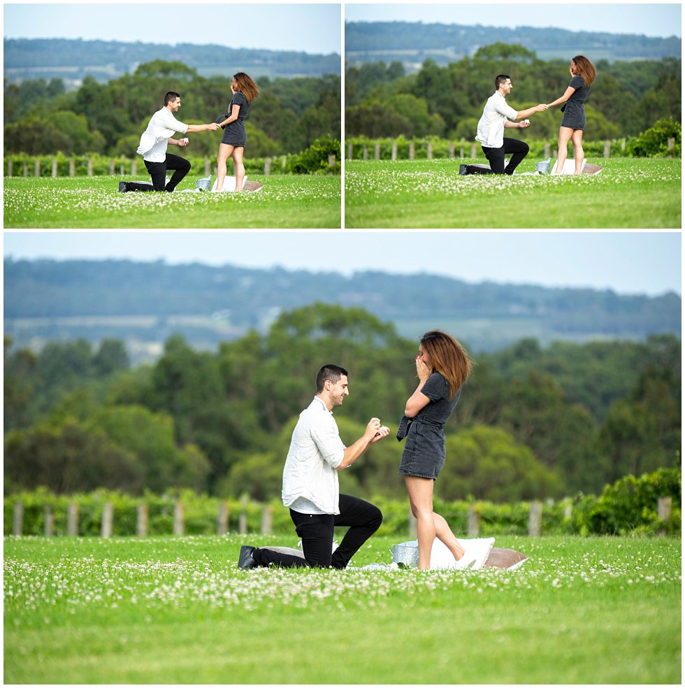 ArtyJ Photography | Bimbadgen, Hunter Valley Wedding Photographer, Hunter Valley Photographer, Summer Proposal, Proposal, Pokolbin, NSW, Engagement | Cassandra & Petar | Proposal